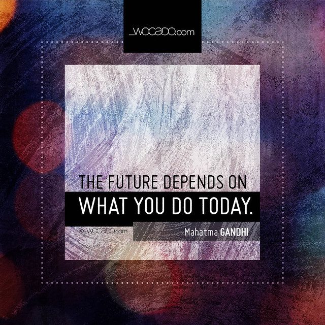 The future depends  by WOCADO.com