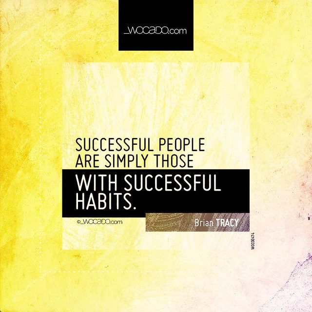 Successful people are simply those by WOCADO.com