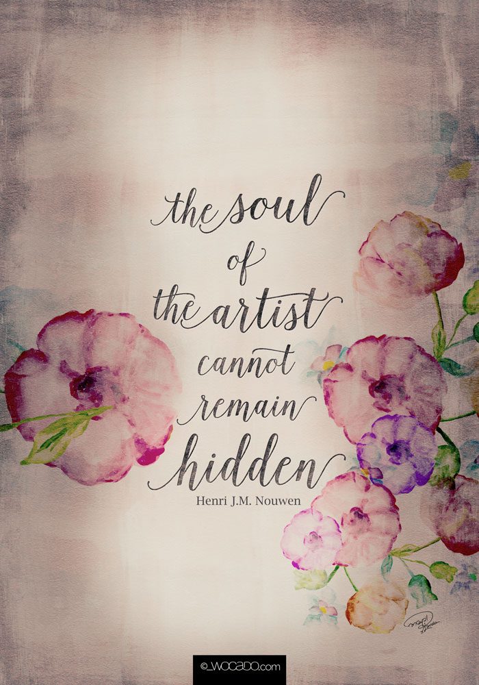 The Soul of The Artist - Poster by Wocado