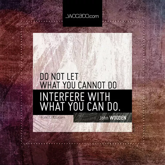 Do not let what you cannot do by WOCADO.com