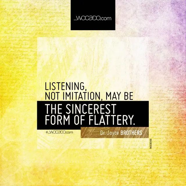 the sincerest form of flattery word craze