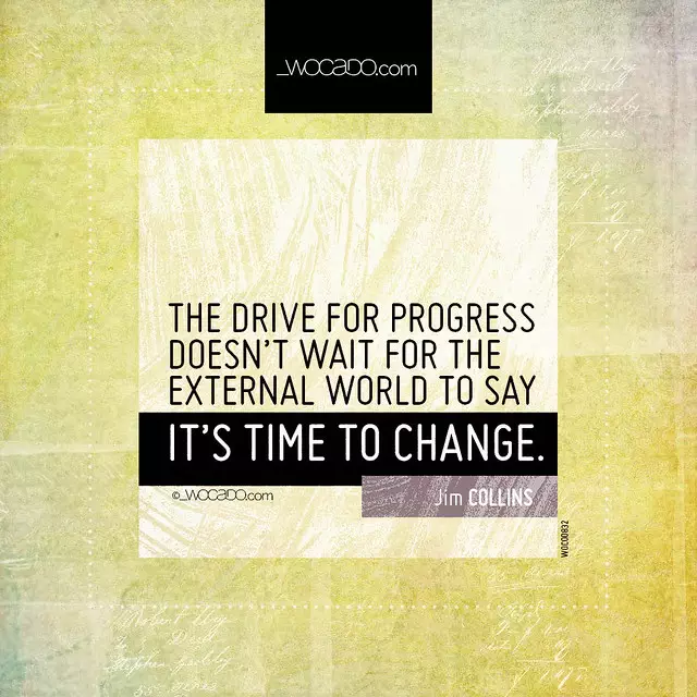 The drive for progress by WOCADO.com