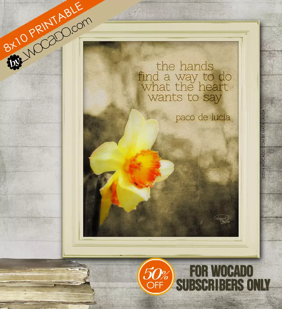 The hands find a way ... - 8x10 Printable by WOCADO