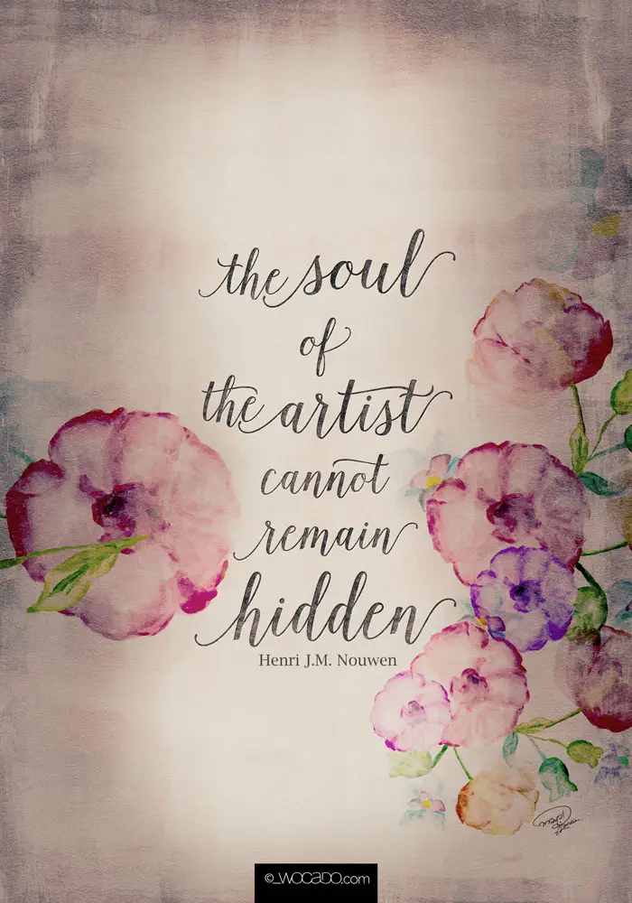 The Soul of The Artis - Poster by Wocado