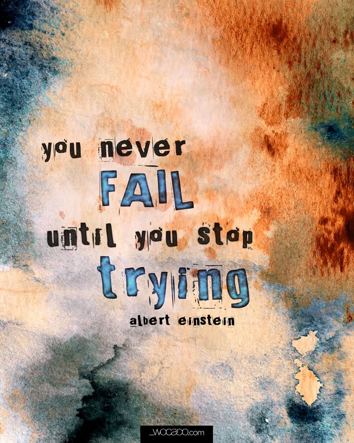 You never fail – 8×10 Printable